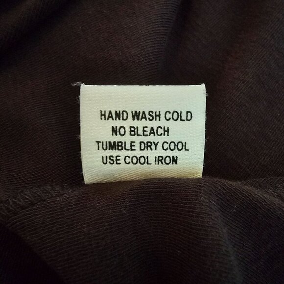 Jarbo Women's Long Sleeve Ruched TopPima Cotton & Lycra Made In Peru, Size Small - Picture 4 of 10